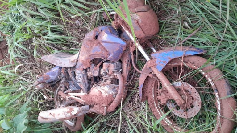 Carlinda: motocicleta com sinais de adulteração é localizada em matagal na MT-208