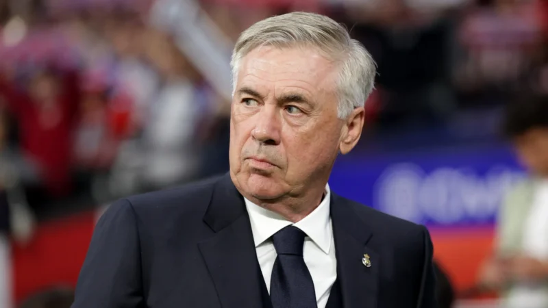 Ancelotti admite: ‘Seria bom que o Manchester City fosse eliminado