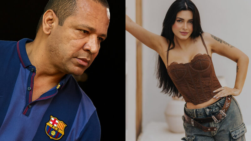 Fernanda Campos expõe curtida do pai de Neymar em vídeo sensual na web