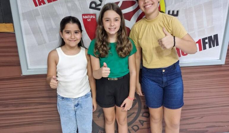 Alunas da Escola Cecília Meireles Gravam Paródias para o Projeto Stop Dengue