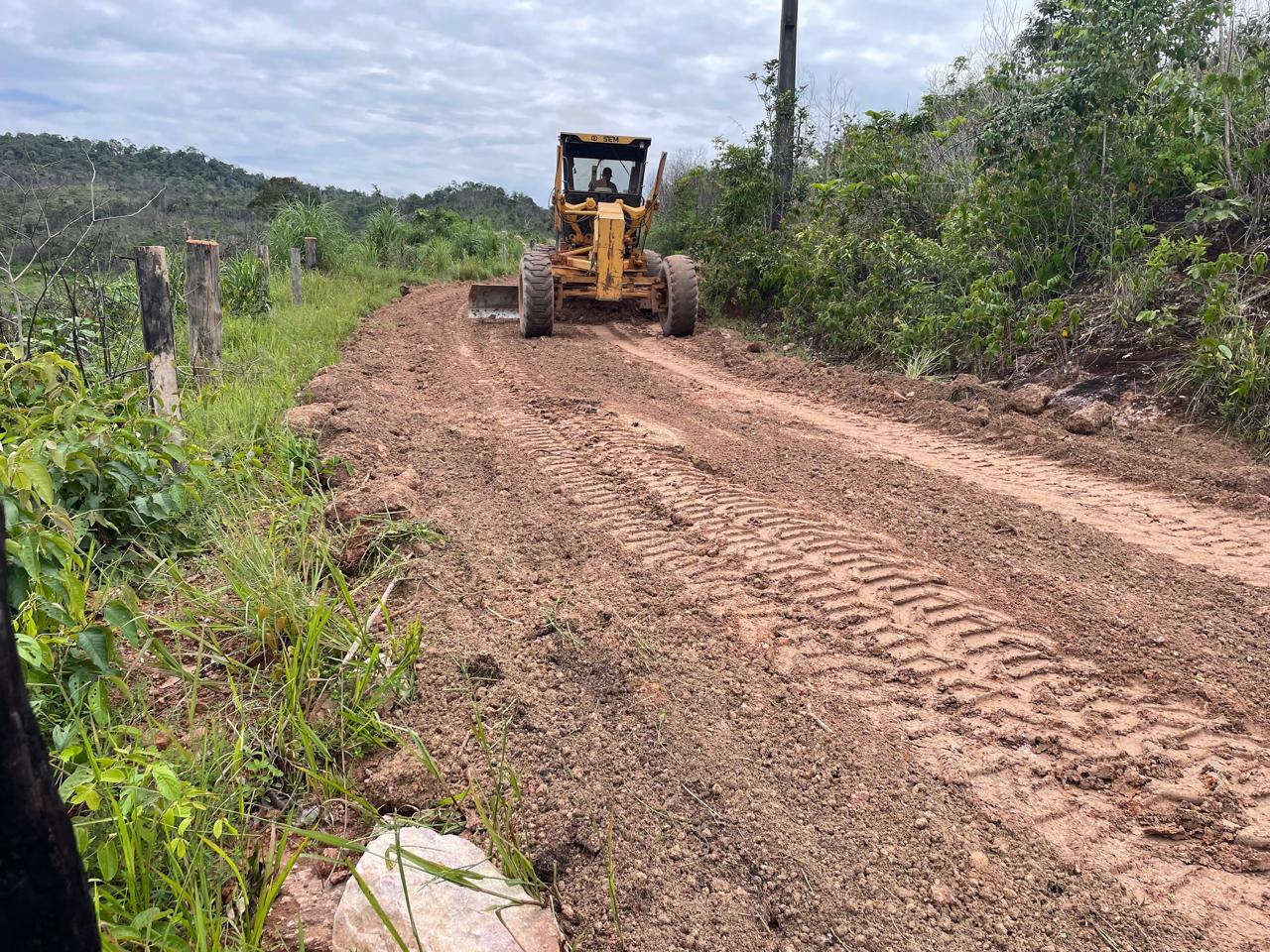 Secretaria de Obras Recupera Serra da Pacurí e Melhora Acesso ao Assentamento Boa Esperança