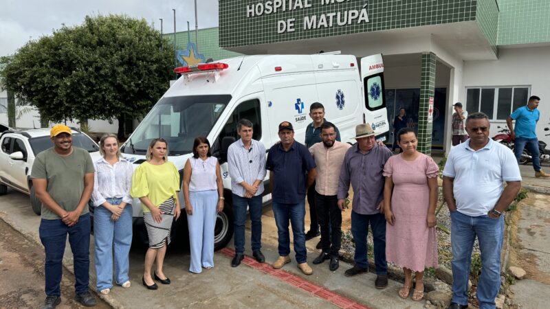 Matupá Recebe Ambulância UTI para Reforçar Atendimento de Emergência