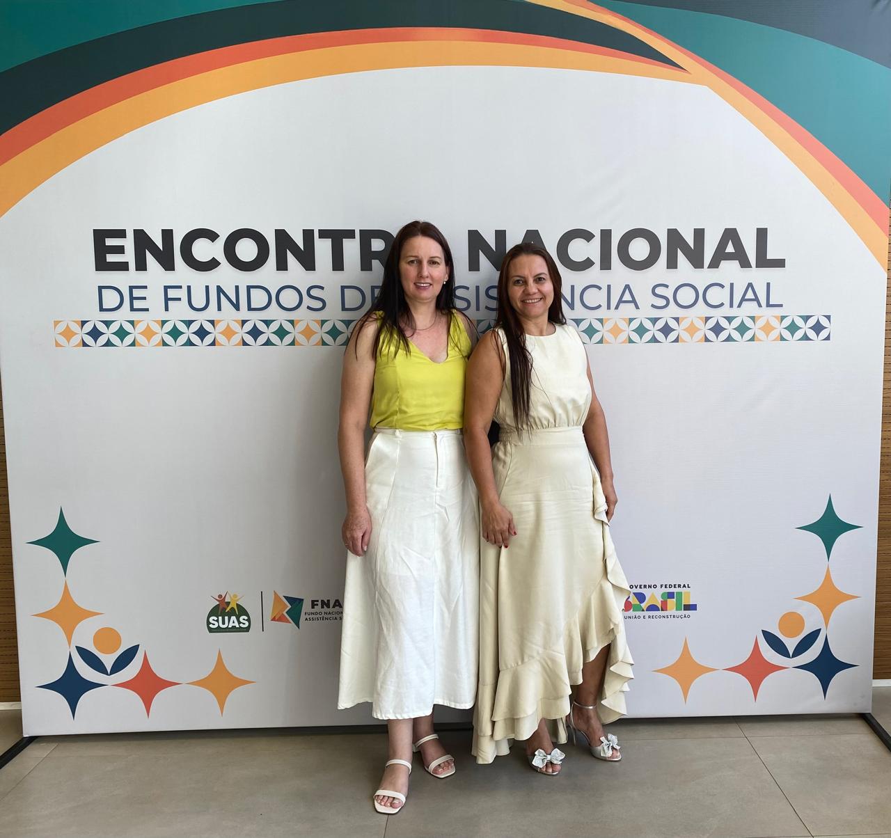 A Primeira-Dama Elena Guimarães Participa do 2º Encontro Nacional dos Fundos de Assistência Social.