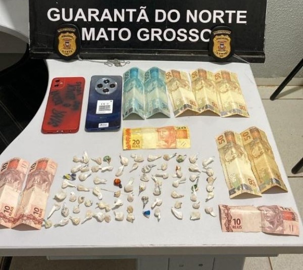 Polícia Civil apreende menor reincidente no tráfico de drogas em Guarantã do Norte