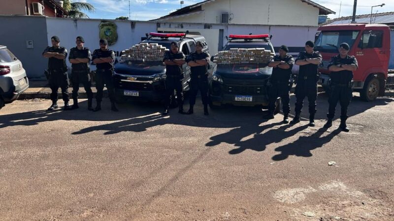 Força Integrada apreende cerca de 125kg de pasta base de cocaína em operação interestadual