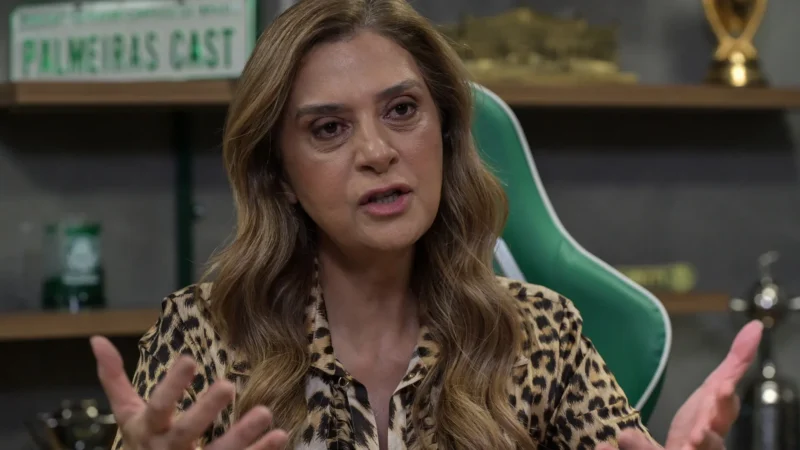 Leila desabafa no Palmeiras por discordar de críticas e ver post como meme