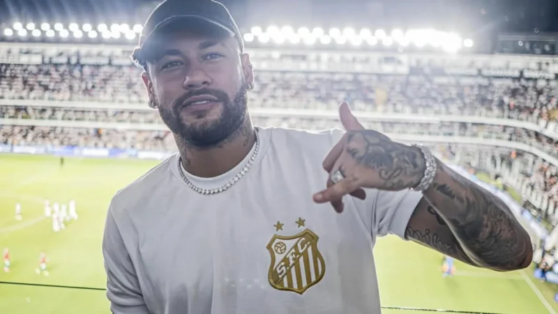 Neymar contagia fãs e tem a missão de fazer o Santos ‘ser feliz de novo’