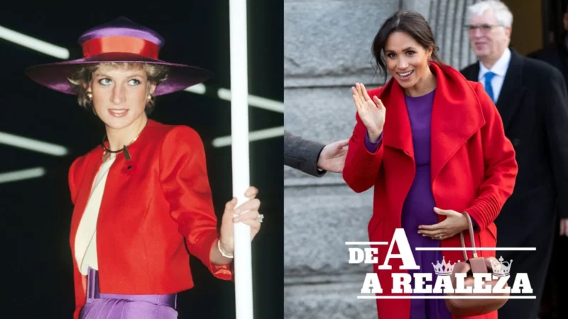 11 vezes que Meghan Markle se inspirou em looks da princesa Diana