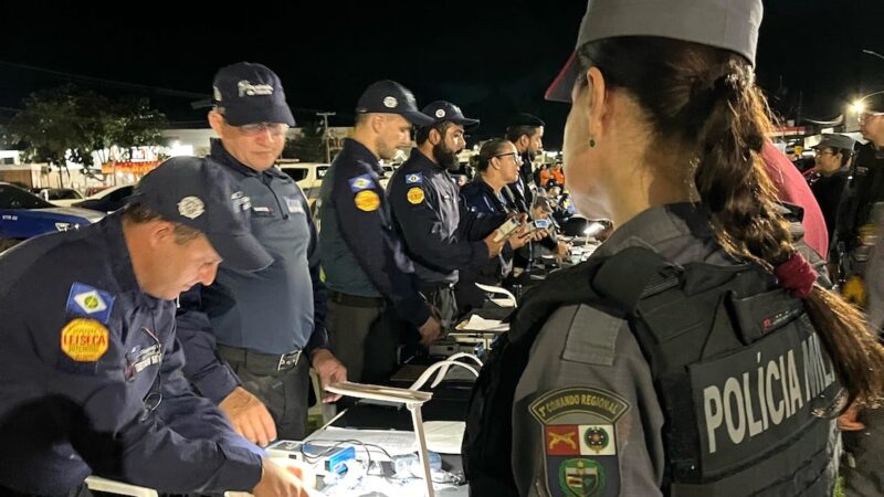 Polícia cumpre mandado de prisão durante lei seca em Sinop; 23 presos e 61 veículos apreendidos