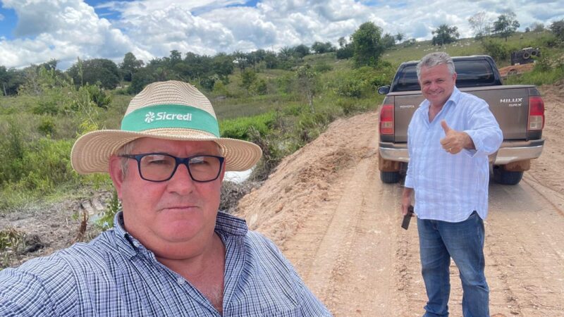 Prefeito Casciano acompanha de perto recuperação de estradas e pontes no interior