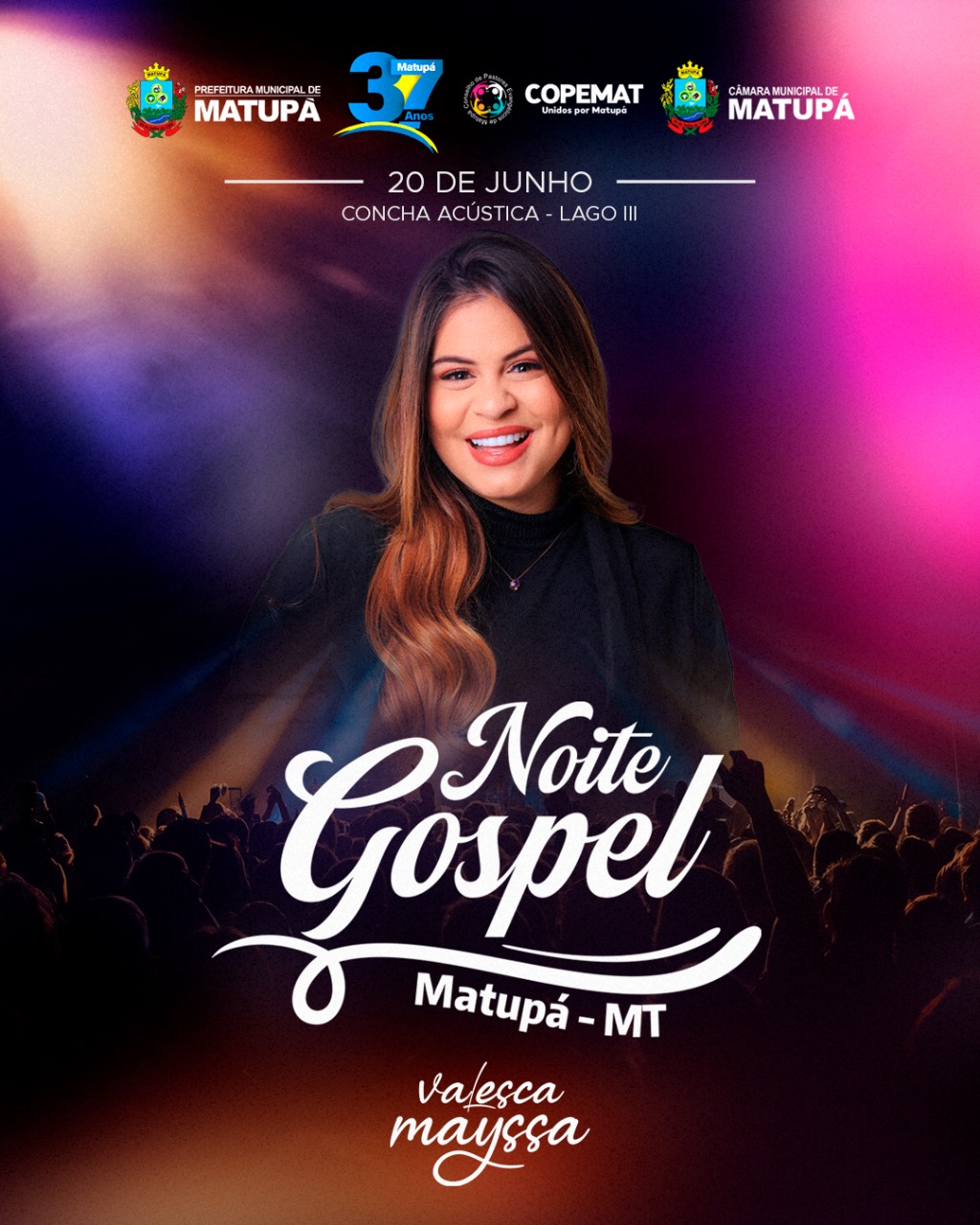 Uma Noite de Louvor para a Comunidade Evangélica de Matupá