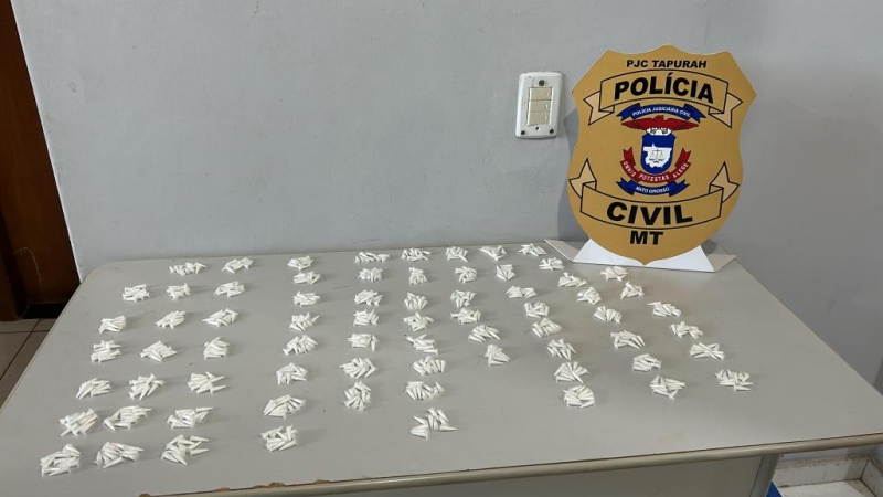 Polícia apreende mais de 700 pinos de cocaína no Nortão