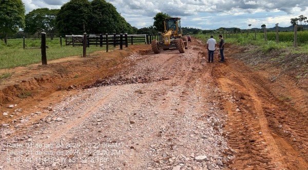 Prefeitura de Colíder realiza trabalho paliativo em áreas rurais para que os produtores não tenham prejuízo com a colheita