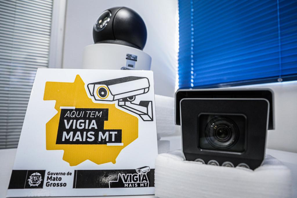 Vigia Mais MT conta com mais de 11,6 mil câmeras integradas à segurança pública em 126 municípios