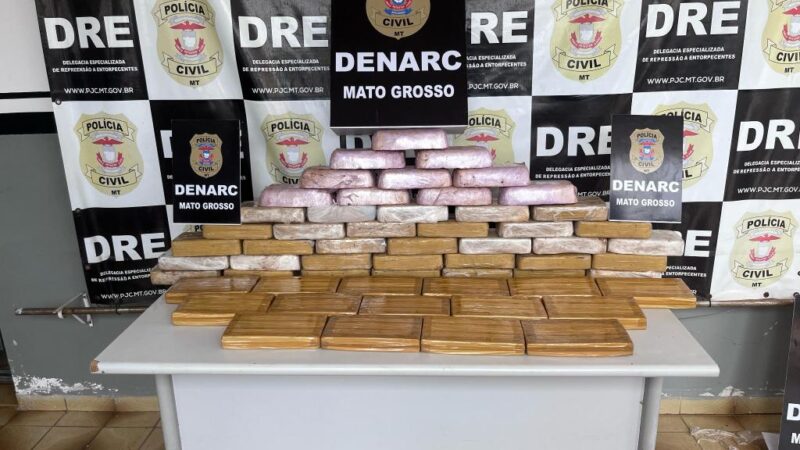 Polícia Civil apreende drogas de facção criminosa enterradas em quintal de casa em Várzea Grande