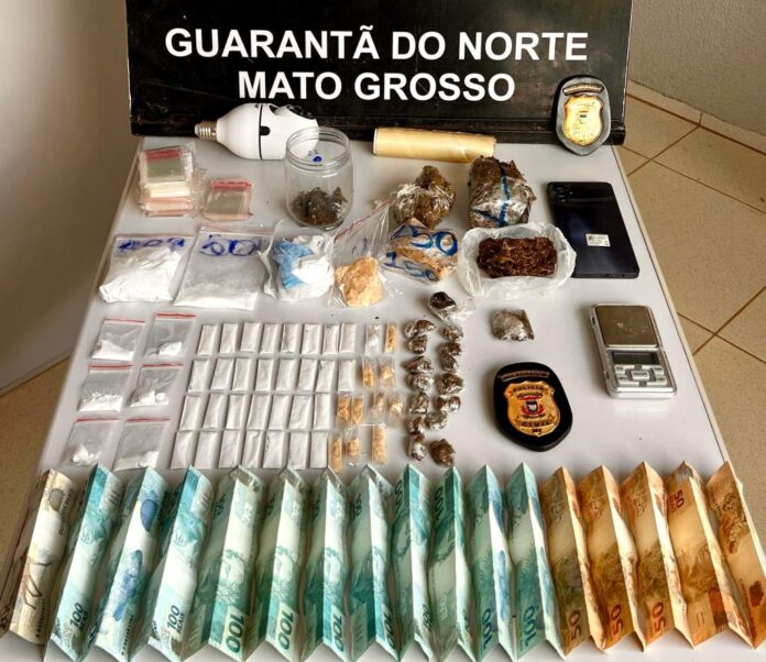 Polícia desarticula ponto de armazenamento de drogas no Nortão