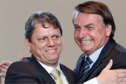 Ao lado de Tarcísio, Bolsonaro diz que é candidato para 2026; ‘por enquanto’