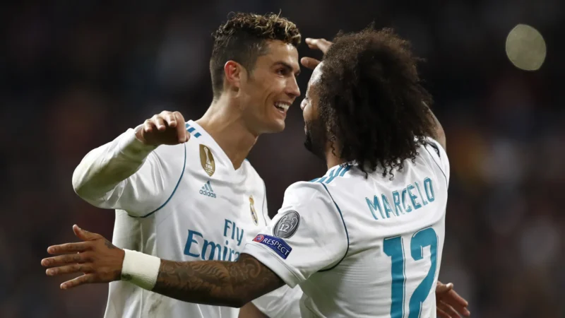 Marcelo relembra briga com CR7 antes de amizade no Real Madrid