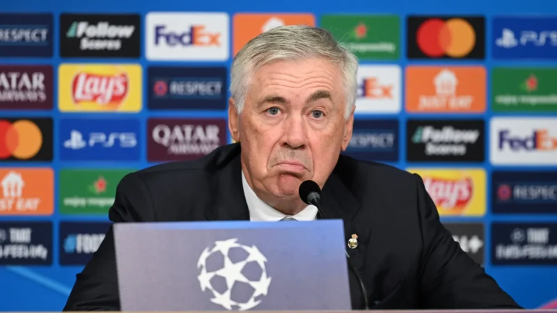 Ancelotti põe vaga na Liga dos Campeões sob risco e alerta o Real : ‘Assim não vamos ganhar’