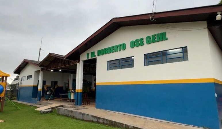 Escola Municipal Norberto José Gehlen Passa por Ampliação com Novos Banheiros e Depósitos