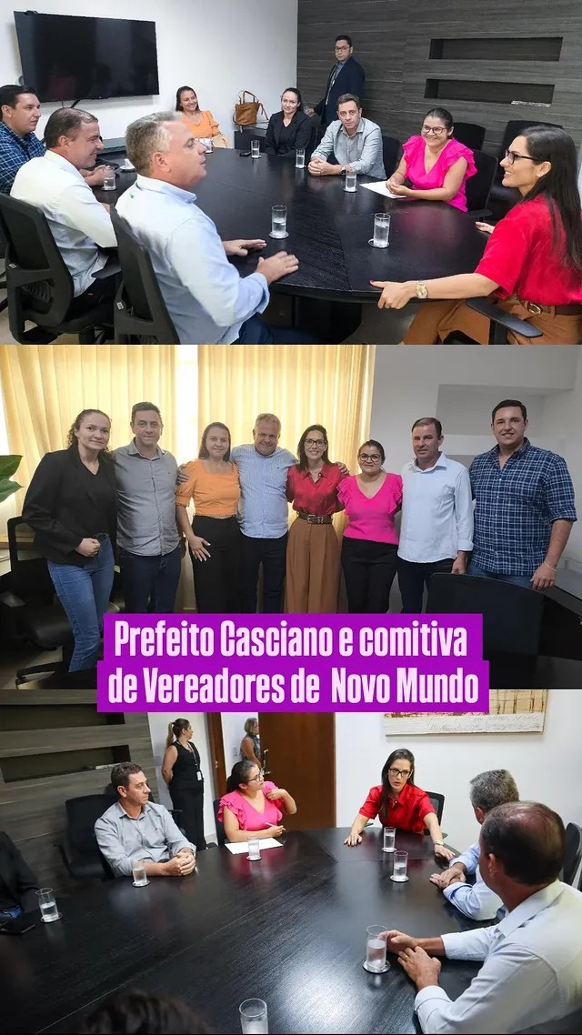 Comitiva novomundense visita Deputada e busca mais investimentos para o município!