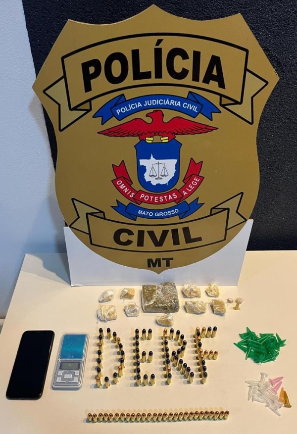 Polícia Civil prende homem que fazia “delivery” de drogas
