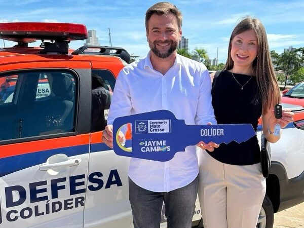 Defesa Civil de Colíder recebe nova viatura através do Governo do Estado