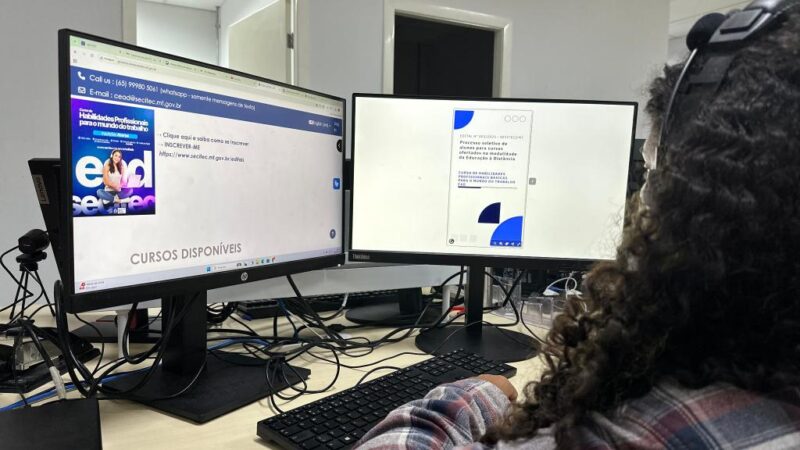Seciteci oferece 150 vagas para curso EAD de auxiliar em escritório