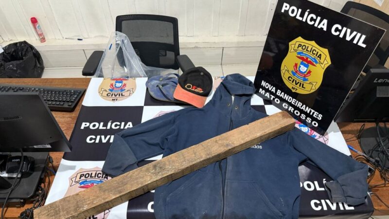 Polícia Civil prende 2º suspeito envolvido em tentativa de latrocínio ocorrido em Nova Bandeirantes; vítima foi atingida na cabeça