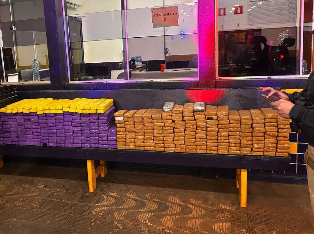 MT: homem é preso em flagrante com 429 tabletes de maconha avaliados em R$ 1,5 milhão