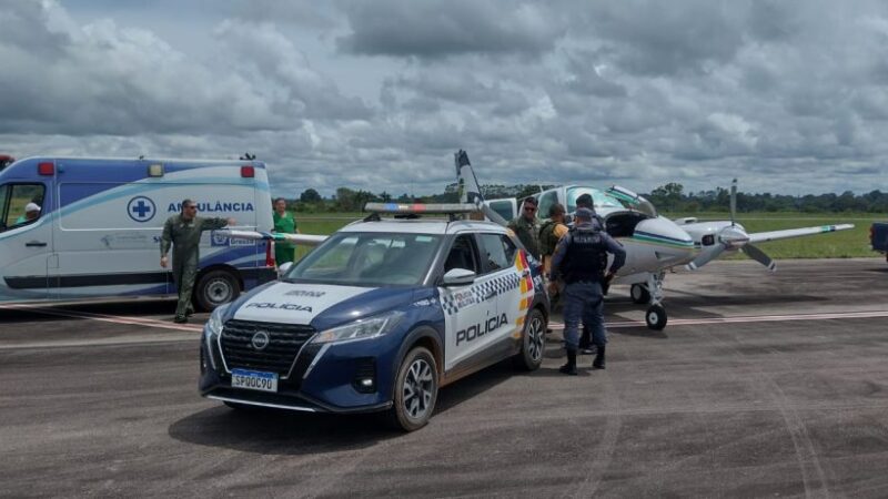 Estrangeiros que estavam em avião que caiu após interceptação da FAB são transferidos para Cuiabá
