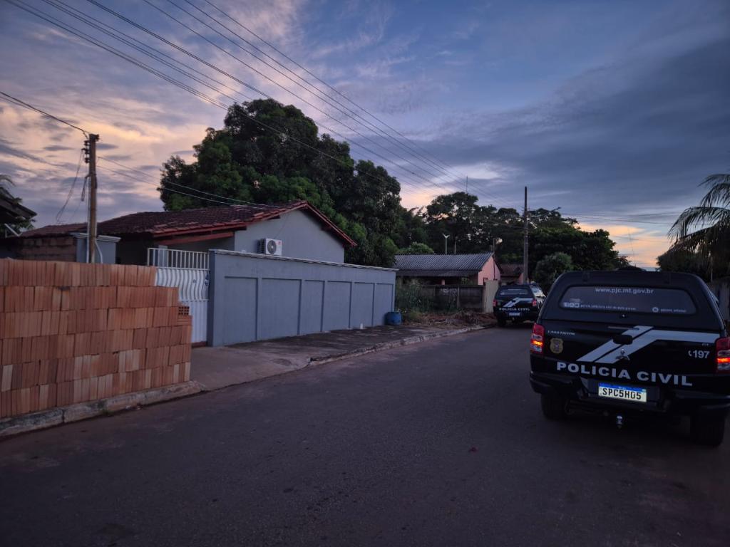 Polícia Civil cumpre buscas contra faccionados por duplo homicídio de casal em Cocalinho
