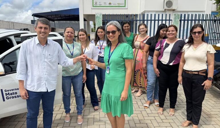 CREAS de Matupá recebe novo veículo para reforçar ações sociais