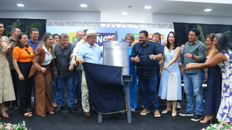 Prefeito Roberto Dorner inaugura Escola de Tempo Integral e destaca investimento na região dos vilas