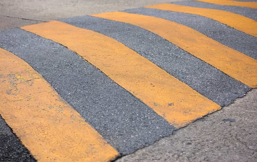 Vereadora sugere implantação de três quebra-molas para evitar acidentes.