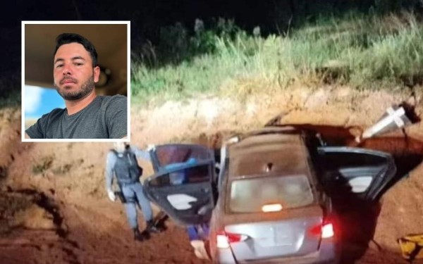 Motorista morre após carro bater em barranco em MT