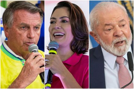 Bolsonaro e Michelle ganham de Lula com folga em MT; confira