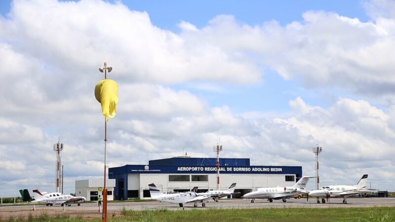 Aeroporto de Sorriso tem mês com maior fluxo de passageiros dos últimos 2 anos