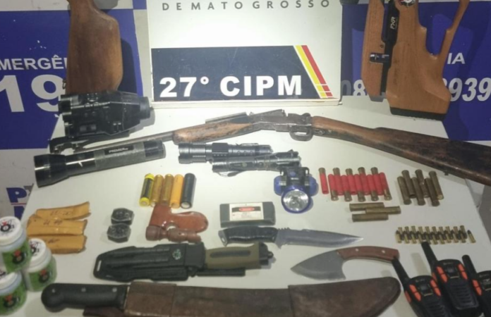 Homem é preso por caça ilegal de animais silvestres em Mato Grosso