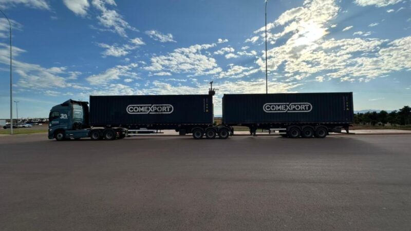 Maior da América Latina: primeiras peças da roda-gigante do Parque Novo Mato Grosso chegam a Cuiabá