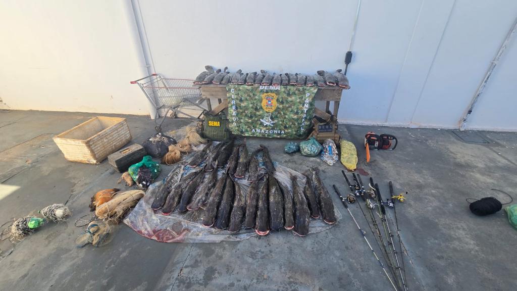 Polícia Civil prende idosa por pesca predatória em Barão de Melgaço