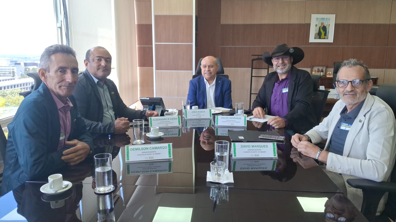 Os vereadores de Guarantã do Norte cumpriram uma agenda extensa em Brasília para buscar recursos para o município.