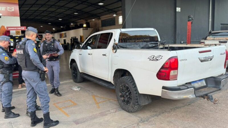 Caminhonete avaliada em mais de R$ 160 mil é recuperada em Alta Floresta; suspeito detido