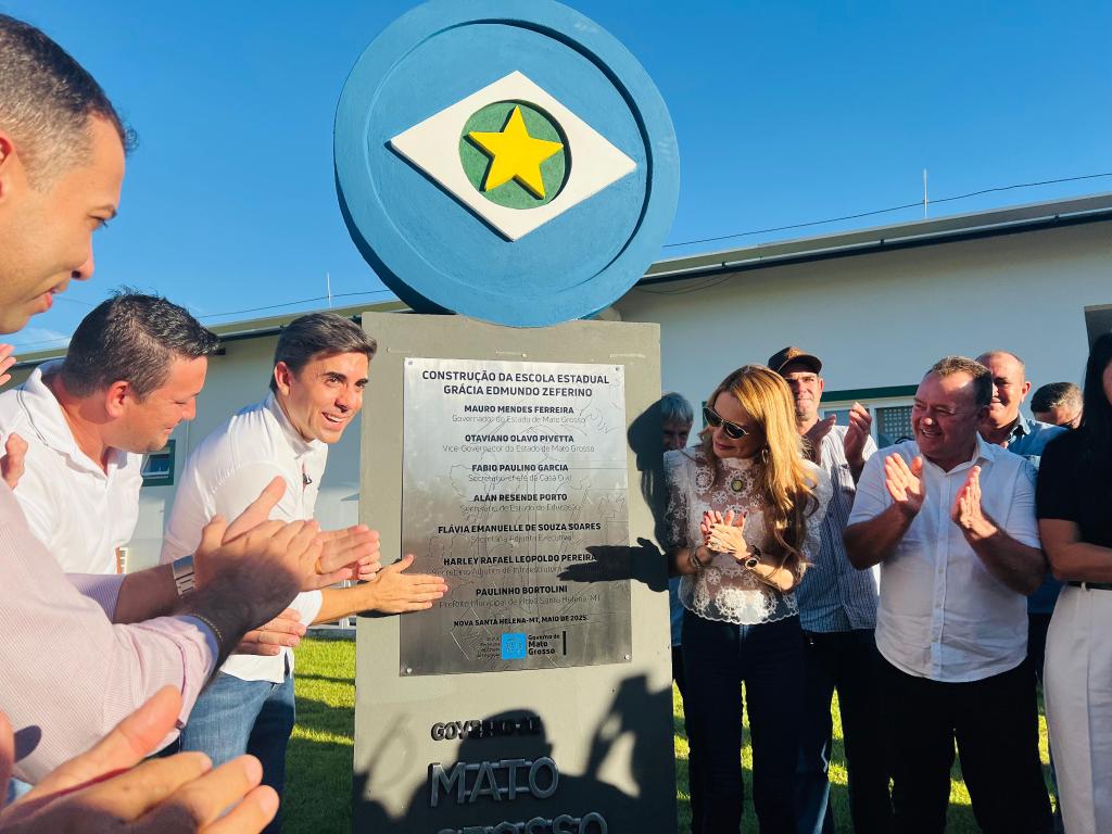 Inauguração da Escola Estadual Grácia Edmundo Zeferino marca novo capítulo na educação de Nova Santa Helena