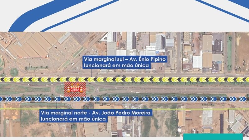 Obras: Marginais da BR-163 passam a ser de mão única a partir de quinta (29), divulga Nova Rota do Oeste