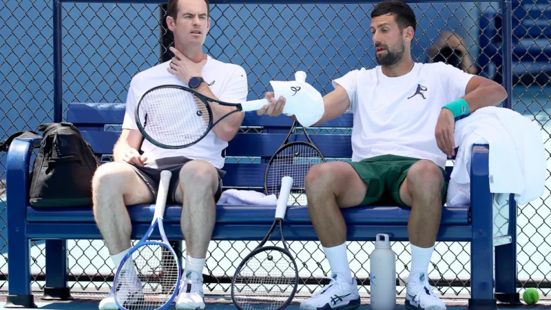 Djokovic anuncia fim da parceria com Murray: “Obrigado, treinador”