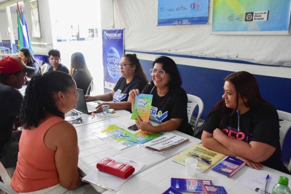 Distritos de Nova Canaã receberam serviços e benefícios sociais no Mutirão da Cidadania