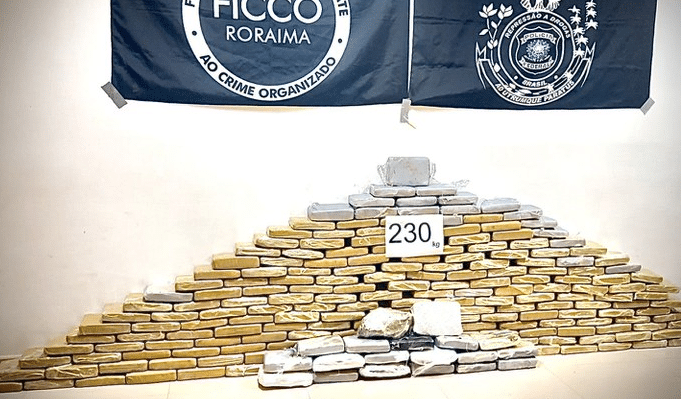 Foragido em MT é preso em Roraima com 230 quilos de drogas