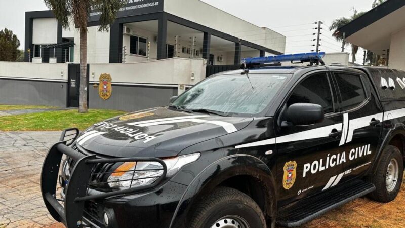 Polícia Civil prende foragido da Comarca de Vera em ação integrada em Rondonópolis