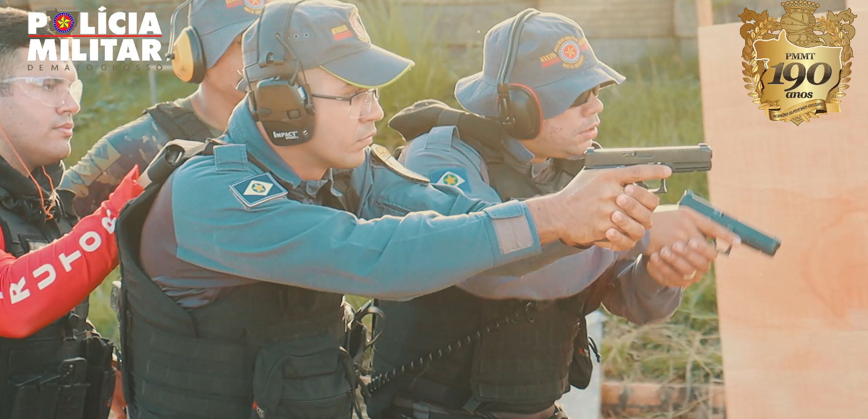 15º Comando Regional da Polícia Milirar realiza instrução de Tiro Policial com foco em verbalização e gerenciamento de crise